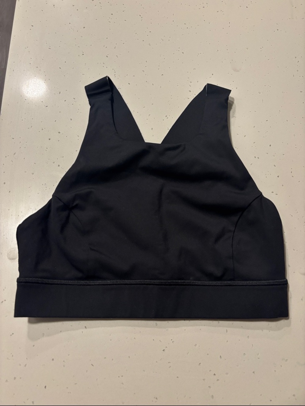 lululemon athletica Black High Neck Sports Bra